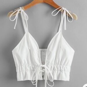 SHEIN Cropped Spaghetti Strap Top